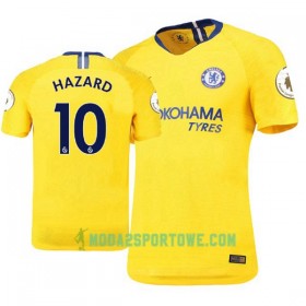 Koszulka Chelsea Hazard 10 Wyjazdowe Stroje Piłkarskie 2018-2019 Krótki Rękaw